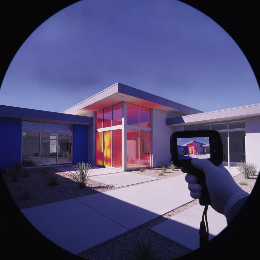 Thermographie infrarouge maison – Visualiser les déperditions