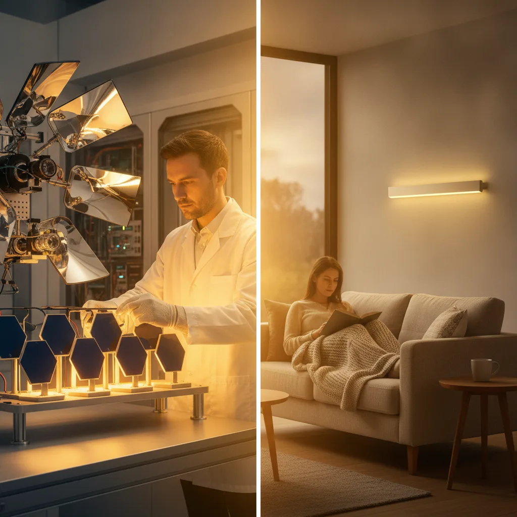 Qu&rsquo;est-ce qui reproduit le rayonnement thermique du soleil