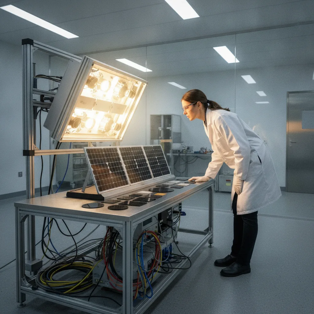 reproduit le rayonnement thermique du soleil