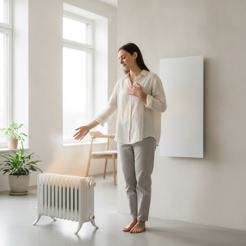 chauffage radiant vs chauffage convectif